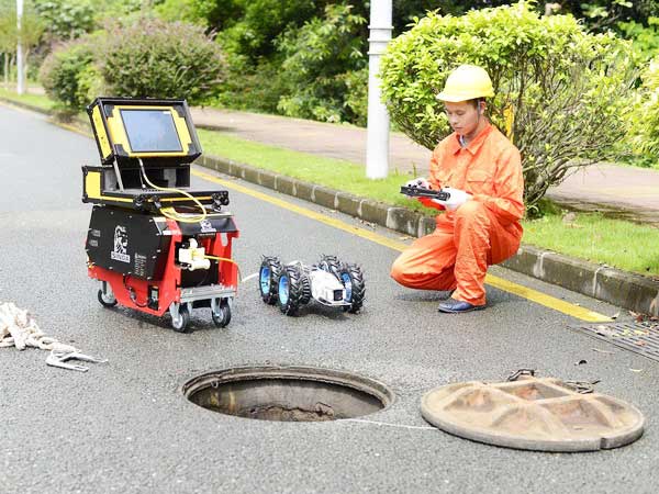 文成管道机器人检测