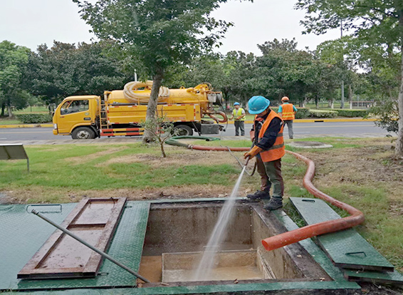 文成化油池清理